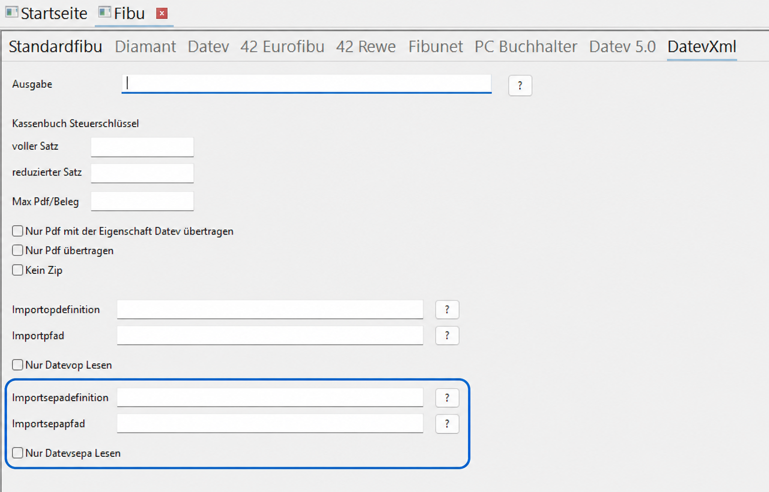 Datev Import