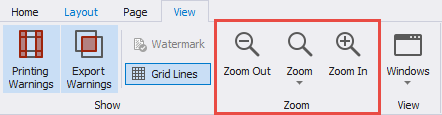 Report-Designer-Zoom-Panel
