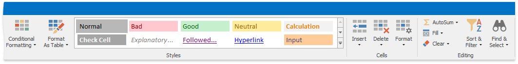Spreadsheet_HomeTab