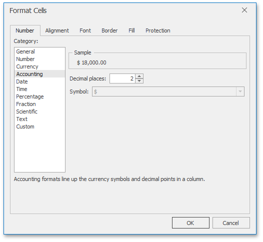 FormatCellsNumberRegisterkarte